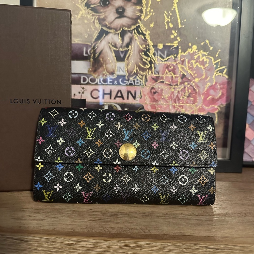 Louis Vuitton Takashi Murakami Monigram wallet
